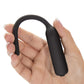 Ultimate Silicone Vibrating Urethral Dilator - Black Vibrating Urethral Sound