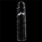 Flawless Clear Penis Sleeve 2'' - Clear 5 cm Penis Extender Sleeve