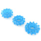 Lumino Play Penis Rings 3 Pack - Glow in the Dark Blue Cock Rings - Set of 3