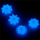Lumino Play Penis Rings 4 Pack - Glow in the Dark Blue Cock Rings - Set of 4