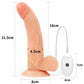 Ingen Vibrating Easy Strap-On Set - Flesh 21.6 cm (8.5'') Vibrating Strap-On