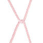 Rebellion Reign Silky Bondage Rope - Pink - Pink Bondage Rope - 10 metre length