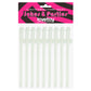 Jokes & Parties Glow In The Dark Willy Straws - Glow in Dark Dicky Straws - Set of 9