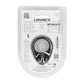 LEVELZ Single Weighted Ball Cock Ring - Black - Black Weighted Cock Ring