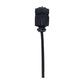 LEVELZ Wide Detachable Lasso Cock Ring - Black - Black Adjustable Cock Ring