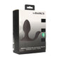 LEVELZ Vibrating & Rotating Anal Plug with Ball Stimulator - Black 10.7 cm USB Rechargeable Vibrating Butt Plug