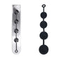LEVELZ Round Anal Balls - XXL - 60mm - Black 52.5 cm XXL Anal Beads