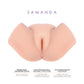 Kokos Big Hip Samanda - Flesh Missionary Style Masturbator