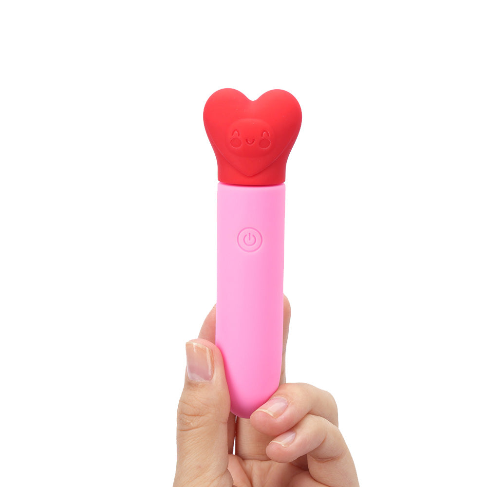 Maia SWEETEE - Pink/Red 11.1 cm USB Rechargeable Bullet