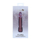 Maia FLORA - Burgundy - Burgundy 12.7 cm USB Rechargeable Powerful Bullet