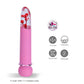 Maia FLORA - Pink - Pink 12.7 cm USB Rechargeable Powerful Bullet