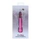 Maia FLORA - Pink - Pink 12.7 cm USB Rechargeable Powerful Bullet