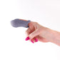 Techno - Molly - Grey USB Rechargeable Finger Stimulator with App Control