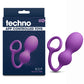 Techno - Bop - Purple USB Rechargeable Vibrating Kegel Exerciser with App Contol