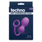 Techno - Bop - Purple USB Rechargeable Vibrating Kegel Exerciser with App Contol