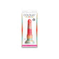 Colours Stacked - 6'' Dildo - Red/Gold - Red/Gold 16 cm Fantasy Dildo