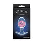 Glams Cosmic - Medium - Pink - Clear/Pink 9.5 cm Small Butt Plug