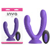 INYA Duet - Purple - Purple USB Rechargeable Vibrating Double Dildo with Wireless Remote