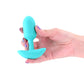 INYA Pulse - Teal - Teal 11 cm USB Rechargeable Vibrating Butt Plug