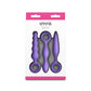 INYA Trio Kit - Purple - Purple Anal Plugs - Set of 3