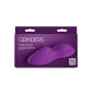 Grinders Tremor - Violet - Violet USB Rechargeable Vibrating Grinder Pad