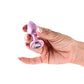 Rear Assets Iridescent Pink - Small - Iridescent Pink 7.1 cm Small Butt Plug