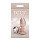 Rear Assets Iridescent - Small - Champagne - Iridescent Champagne 7.1 cm Small Butt Plug