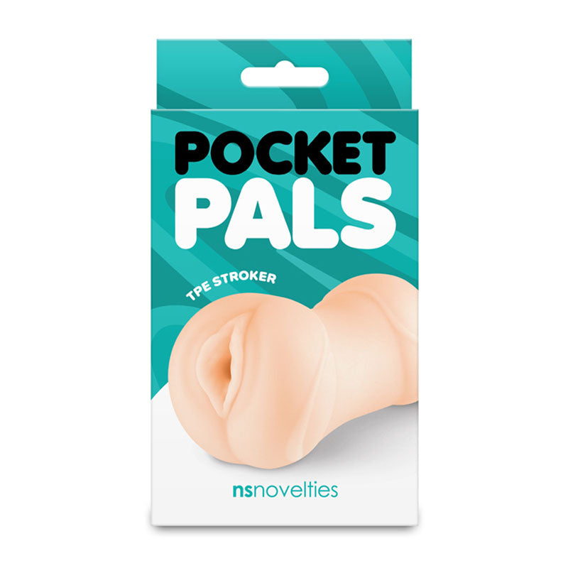 Pocket Pals Vagina Stroker - Flesh - Flesh Vagina Stroker