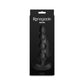 Renegade Reign - Black - Black 17.9 cm USB Rechargeable Vibrating Anal Beads with Wireless Remote