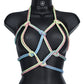 OUCH! Bondage Rope - 10 M - Multicolour 1 - Multicoloured Nylon Bondage Rope - 10 metre Length