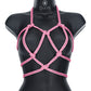 OUCH! Bondage Rope - 10 M - Pink - Pink Nylon Bondage Rope - 10 metre Length