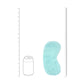 OUCH! Fluffy Mask - Powder Blue - Powder Blue Fluffy Eye Mask