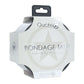 OUCH! PVC Non-Stick Tape - Silver - Silver Bondage Tape - 20 metre Length