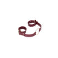 OUCH! Halo - Handcuff With Connector - Burgundy Restraint