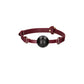 OUCH! Halo - Breathable Ball Gag - Burgundy Mouth Restraint