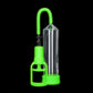 OUCH! Glow In The Dark Comfort Beginner Pump - Clear/Glow Penis Pump