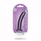 OUCH! Smooth Silicone G-Spot Dildo - 6'' / 14.5 cm - Metallic Purple 14.5 cm Dildo
