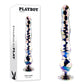 Playboy Pleasure JEWELS WAND - Clear Glass 20.3 cm Dildo