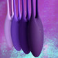 Playboy Pleasure PUT IN WORK - Purple Kegel Ball Set - Set of 4
