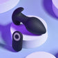 Playboy Pleasure PLUG & PLAY - Black 10.3 cm USB Rechargeable Vibrating Butt Plug with Wireless Remote