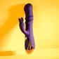 Playboy Pleasure BUNNY PUNCH - Purple 24.4 cm USB Rechargeable Twirling Rabbit Vibrator