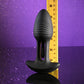 Playboy Pleasure RIM SHOT - Black 11.4 cm USB Rechargeable Vibrating Butt Plug
