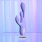 Playboy Pleasure NUBBIN RUBBIN - Purple 24.1 cm USB Rechargeable Thrusting Rabbit Vibrator