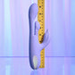 Playboy Pleasure NUBBIN RUBBIN - Purple 24.1 cm USB Rechargeable Thrusting Rabbit Vibrator
