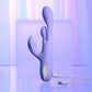 Playboy Pleasure NUBBIN RUBBIN - Purple 24.1 cm USB Rechargeable Thrusting Rabbit Vibrator