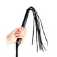 Fetish Fantasy Series Limited Edition Cat-o-nine Tails - Black Cat-O-Nine Tails