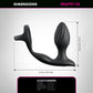 Anal Fantasy Elite Ass-Gasm Gyro-Milk Pro - Black USB Rechargeable Gyrating Butt Plug with Cock Ring