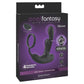 Anal Fantasy Elite Ass-Gasm intiMotion - Black USB Rechargeable Quad Motor Prostate Massager with Remote