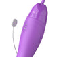 Fantasy For Her Her Ultimate Pleasure Max - Purple USB Rechargeable Vibrator with Flicking Stimulator