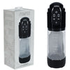 PUMPED TechnoThrust Auto Masturbator - Black/Clear USB Rechargeable Auto Maturbator